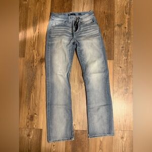 BKE Men's Light Blue Slim Jeans